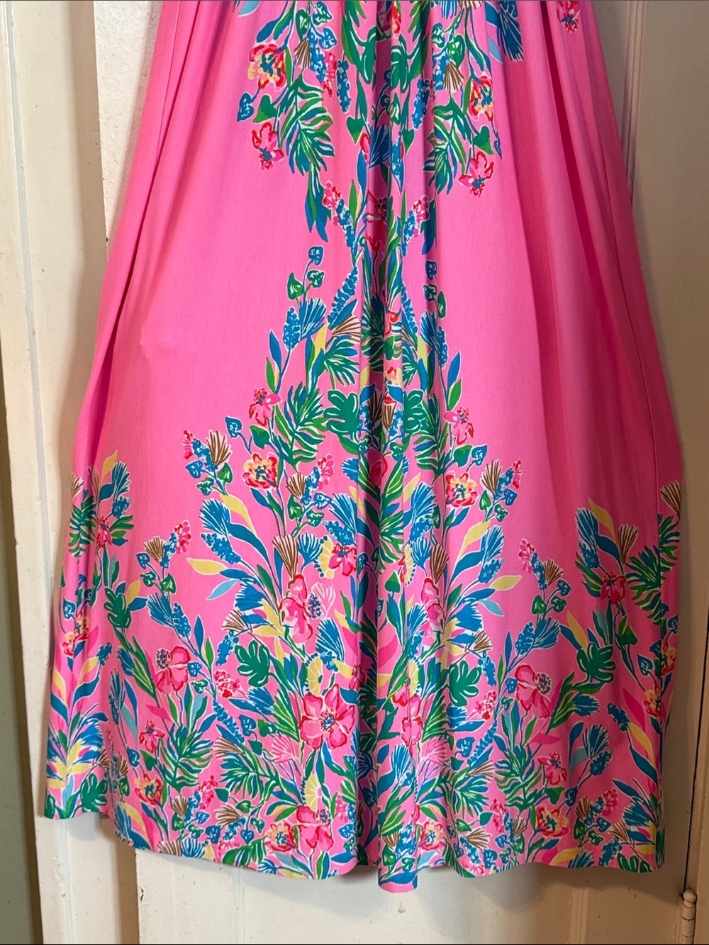 NWT Lilly Pulitzer “Verona Flutter Sleeve” Maxi Dress Size 2 - Picture 7 of 12